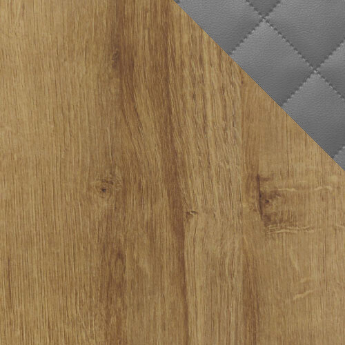 Conjunto de dormitorio Catromi 121 (Roble dorado + Soft Pik 029)