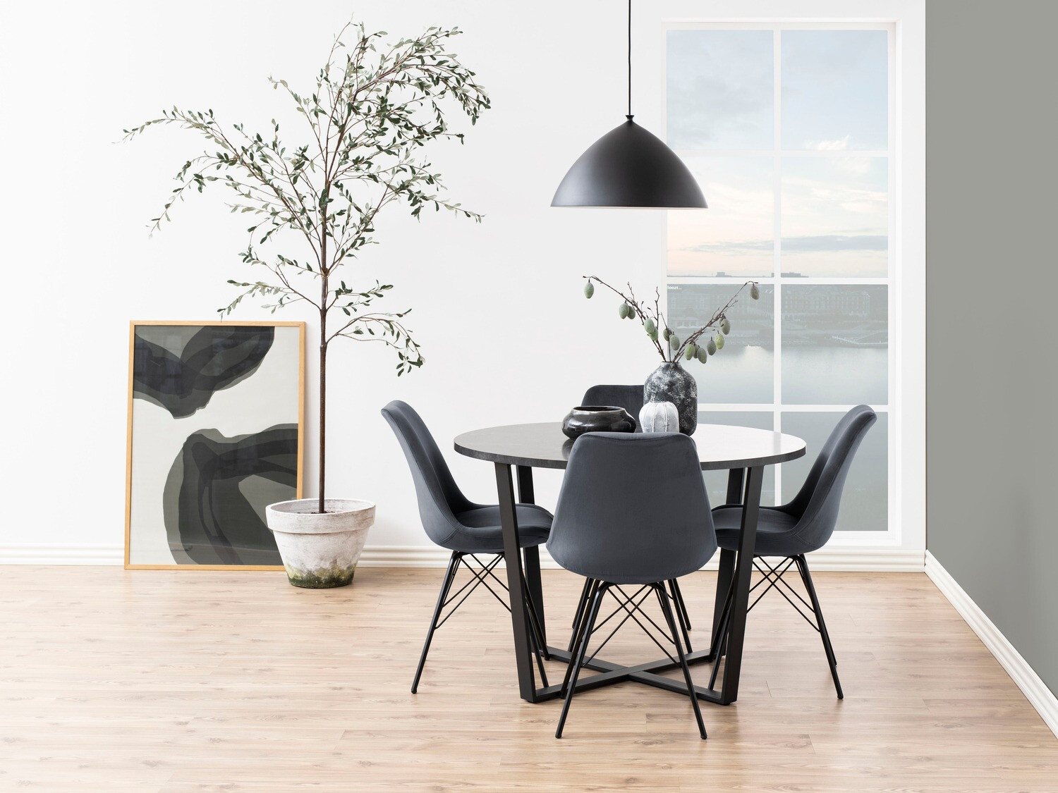 Silla Norsica 329 (Gris oscuro)
