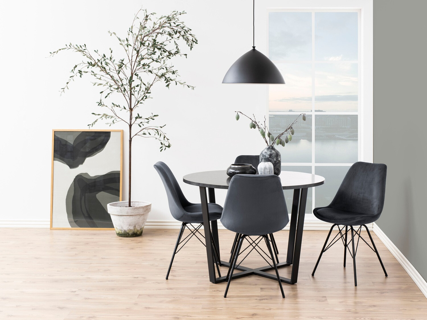 Silla Norsica 329 (Gris oscuro)