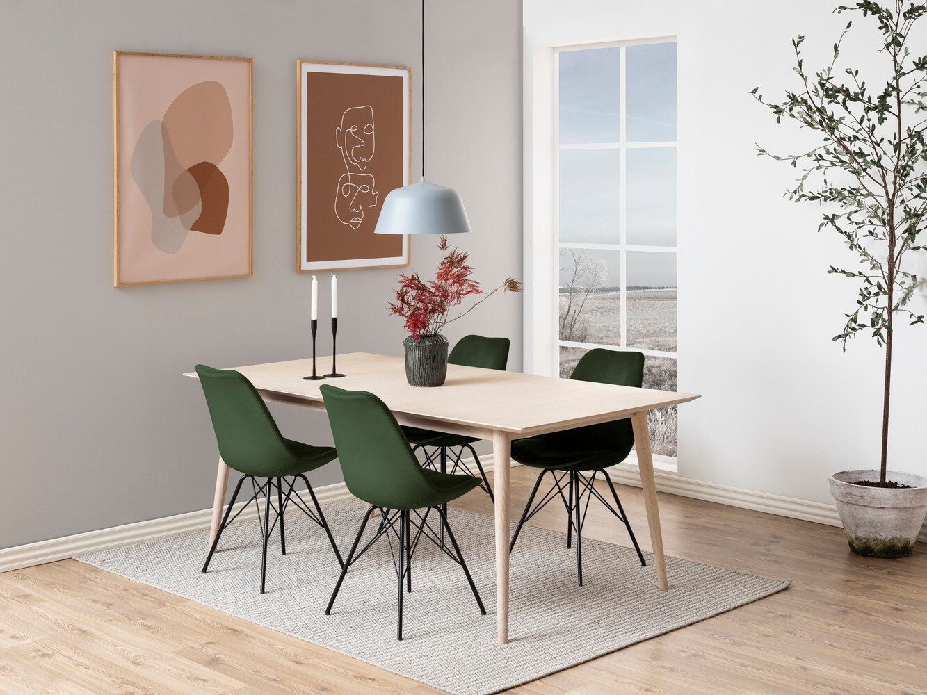 Silla Norsica 329 (Verde oscuro)