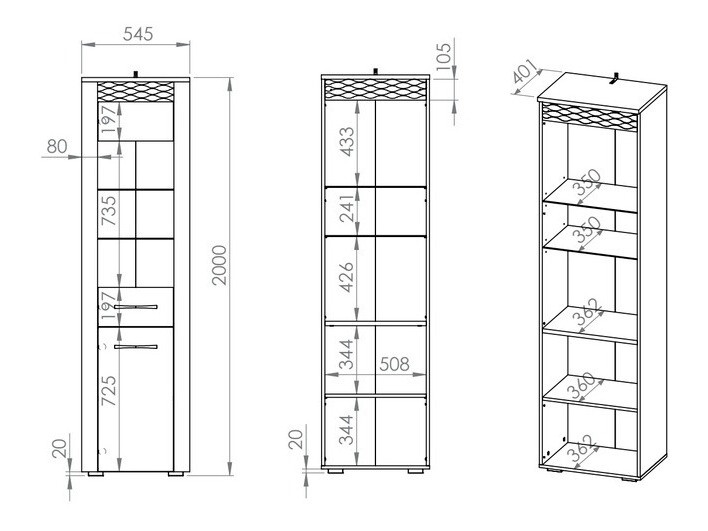 Estantería Flonole 102