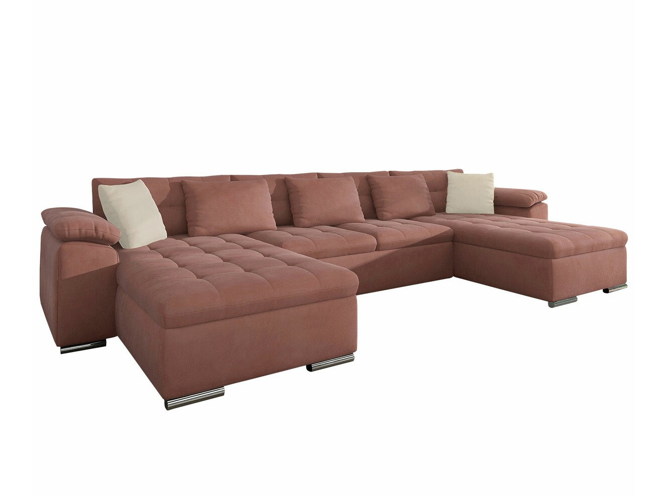 Sofá rinconero Comfivo 111 (Uttario Velvet 2955 + Uttario Velvet 2979)