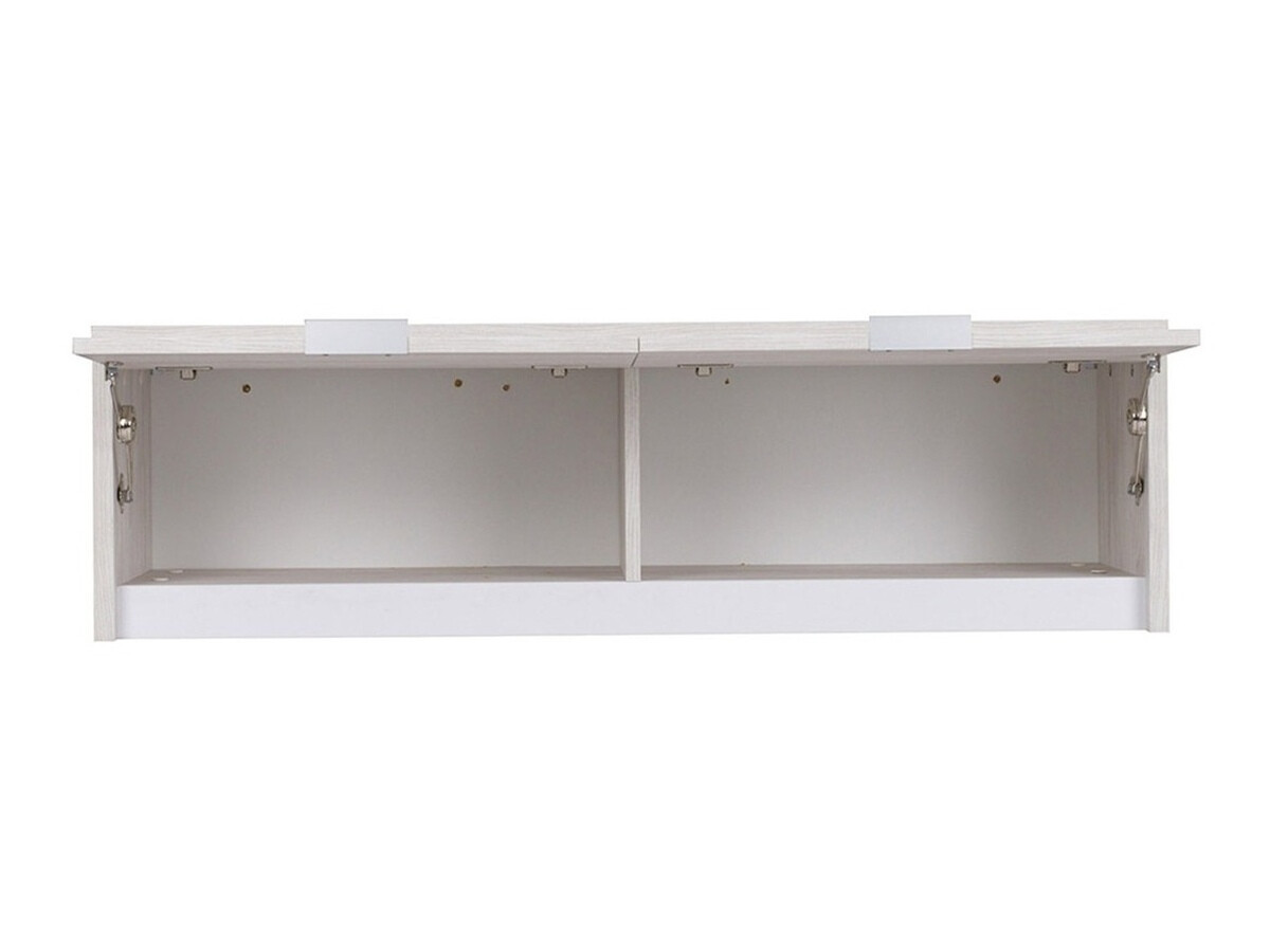 Armario de pared Fivelbo 111 (Roble del Monastery + Negro brillante)