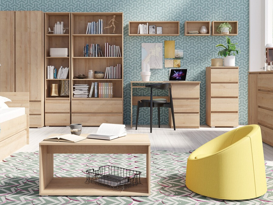 Estantería Cirdora 100 (Roble Sonoma)