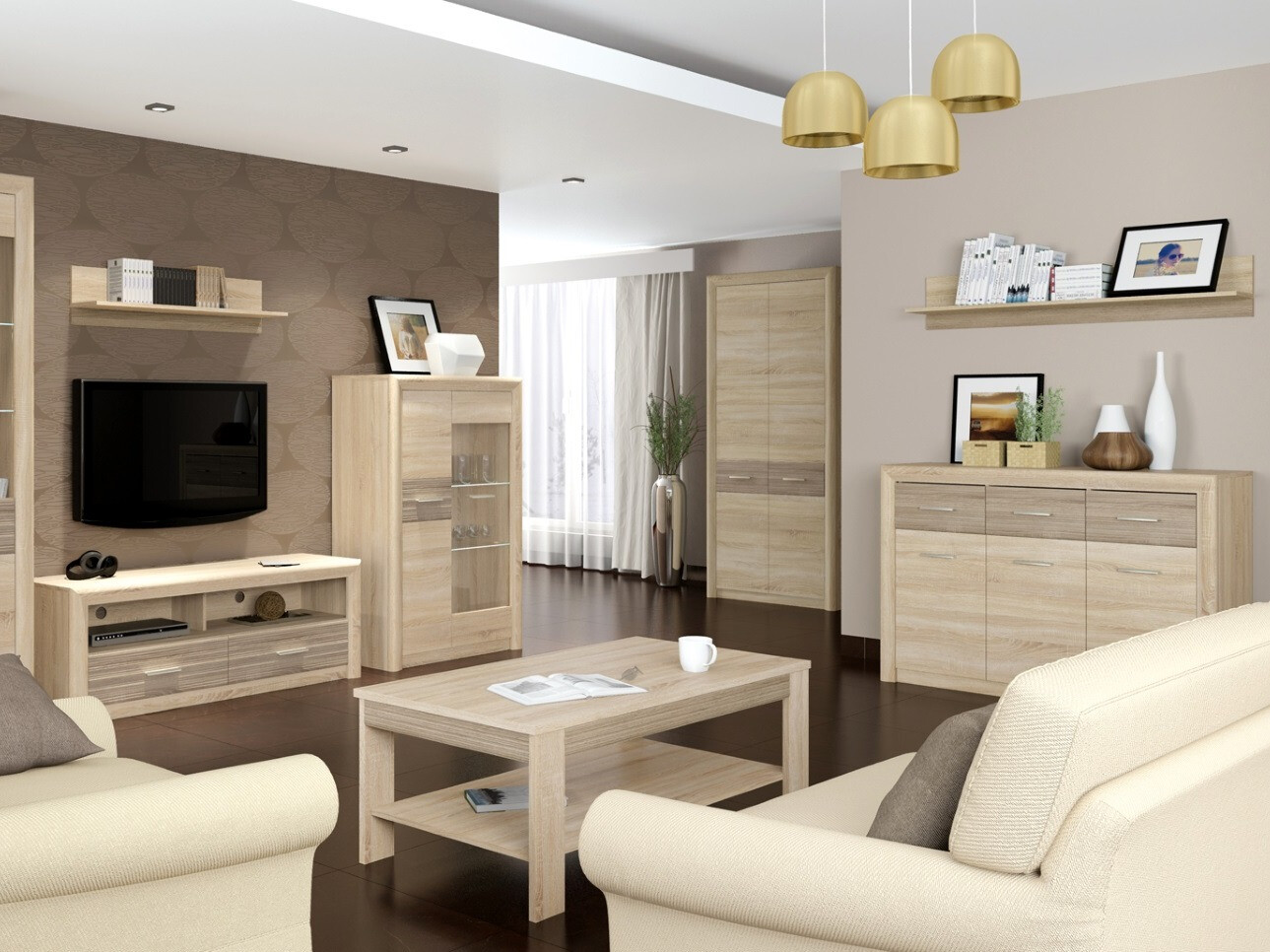 Estantería de pared Tivmori 110