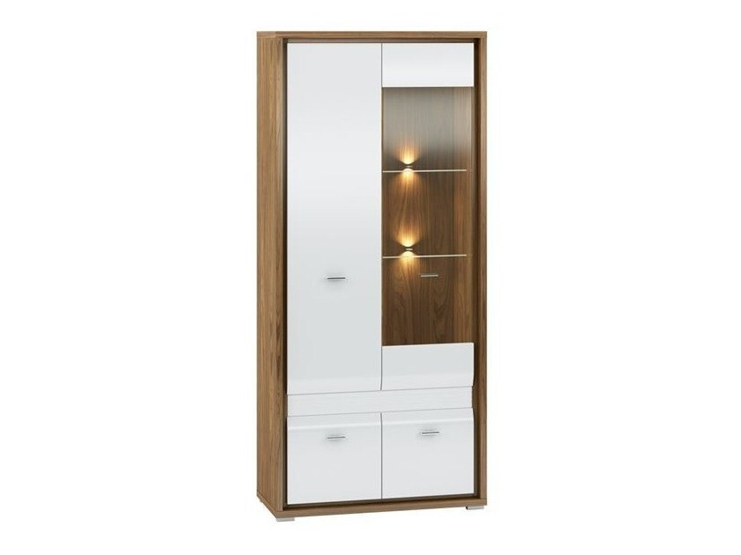 Estantería Madison H107 (Blanco brillante)