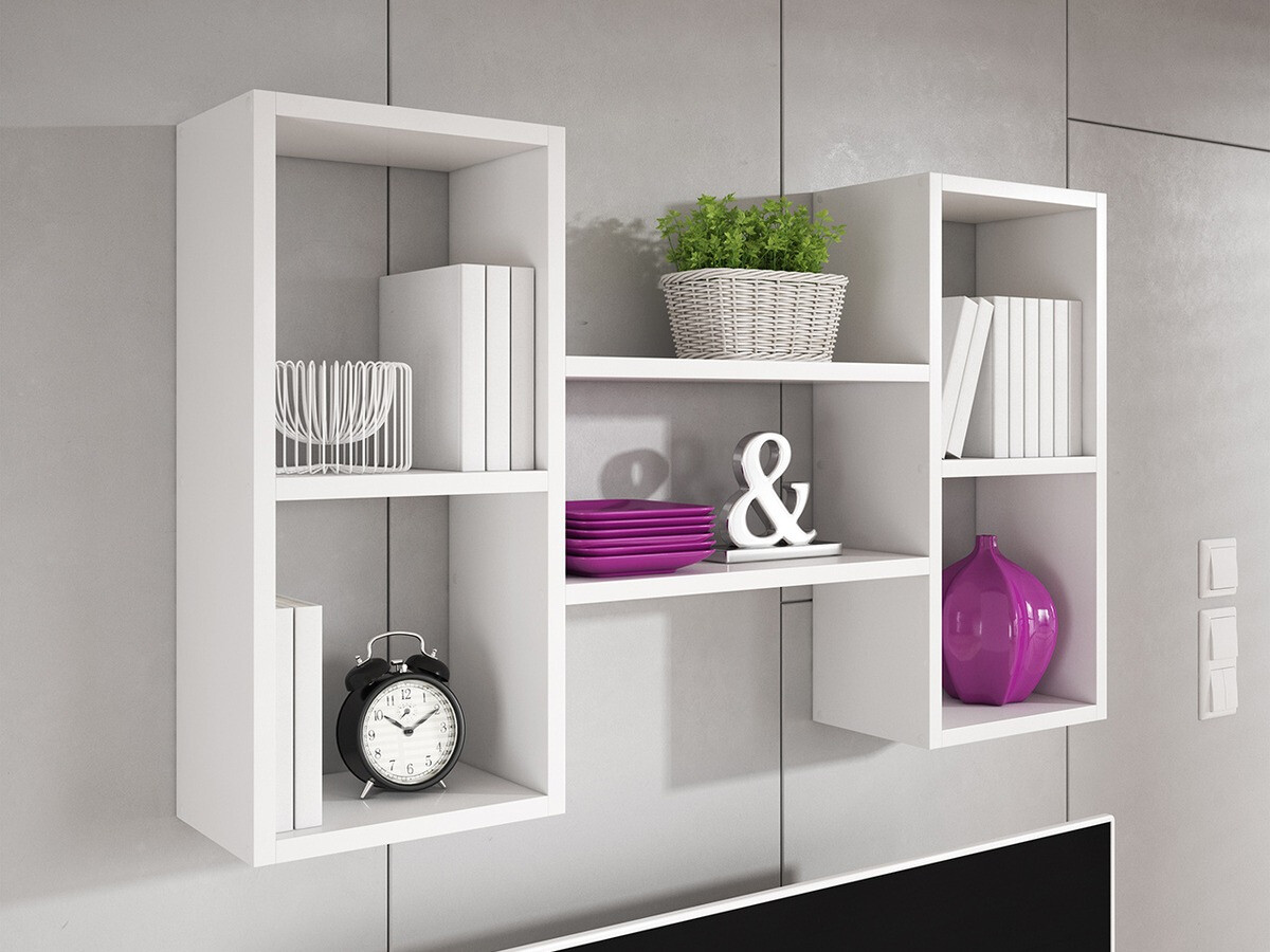 Estantería de pared Sarasota 112 (Blanco)