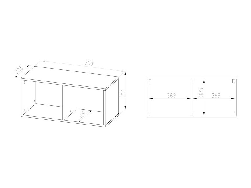 Estantería de pared Tolbelo 114