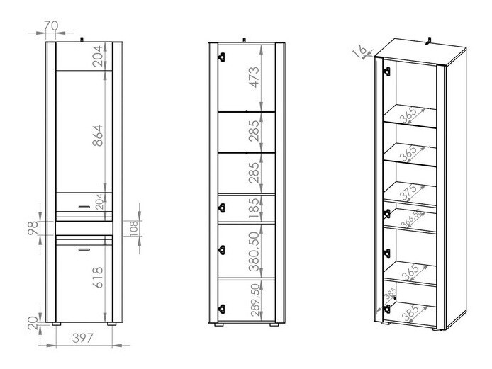 Estantería Madison J102