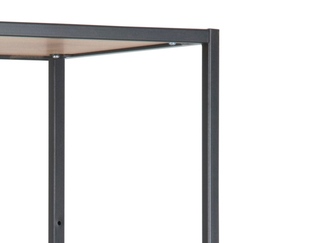 Estantería Norsica Sevferi 107 (Roble salvaje + Negro)