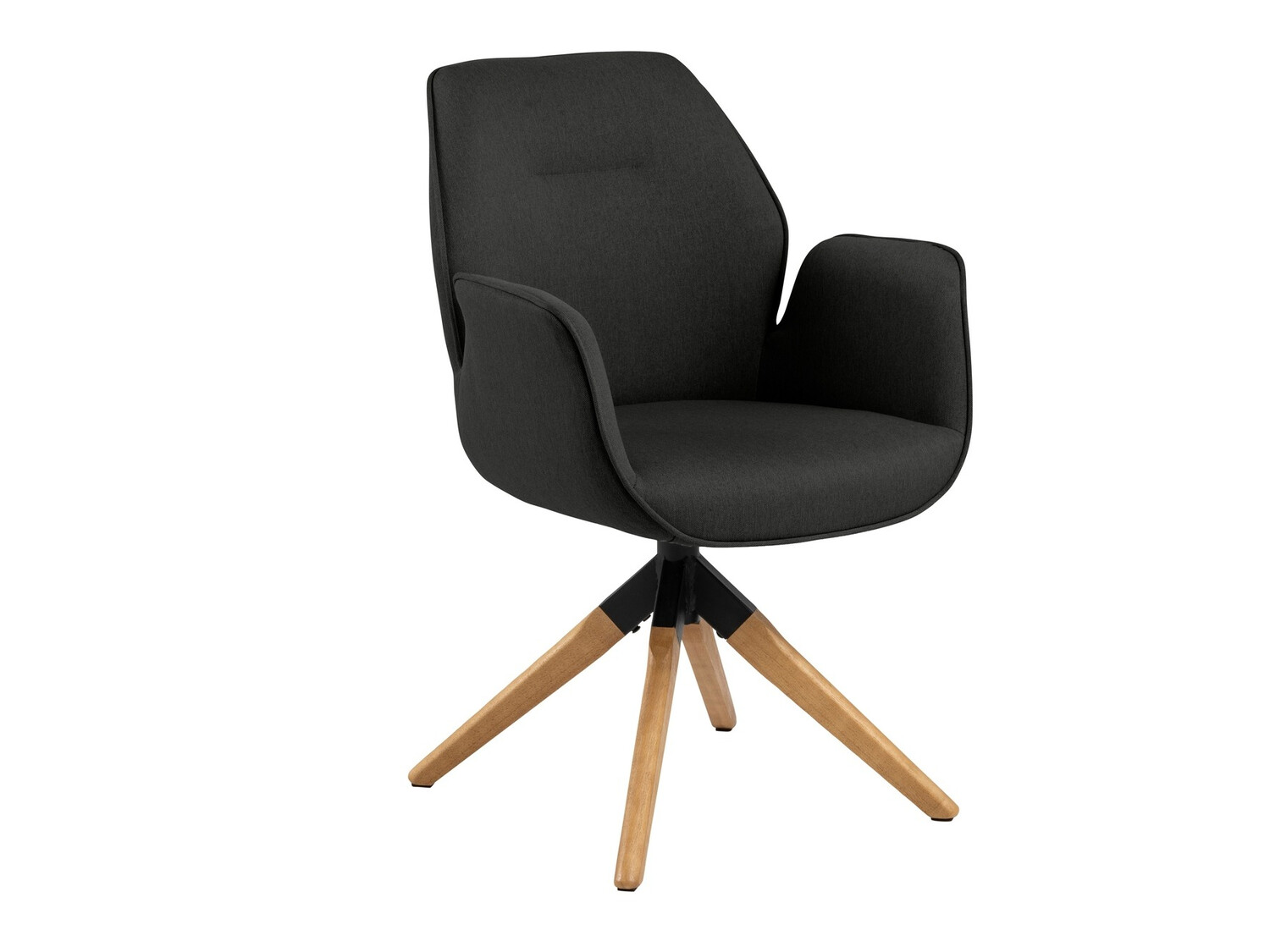 Silla Norsica 391 (Gris oscuro + Luminoso madera)