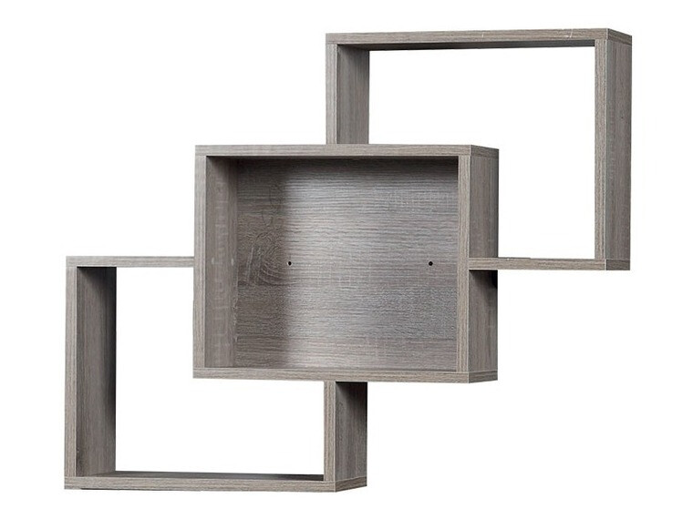 Estantería de pared Lorelie 121 (Trufa roble)