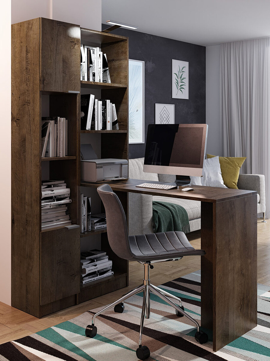 Estantería Dover 112 (Fresno oscuro)