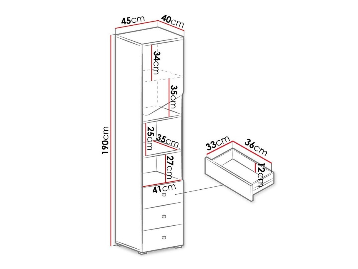 Estantería Omaha M105