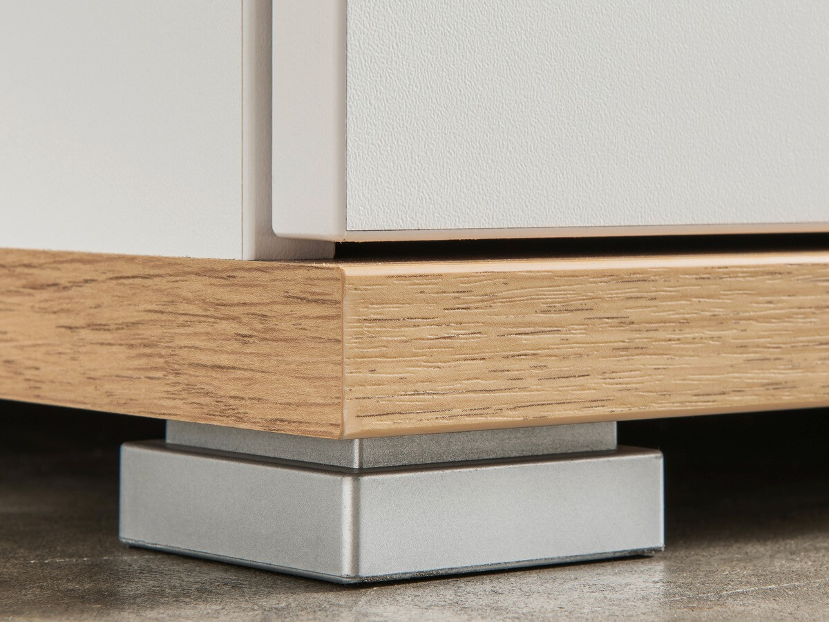 Zapatero Nuveno 102 (Blanco + Navarra roble)