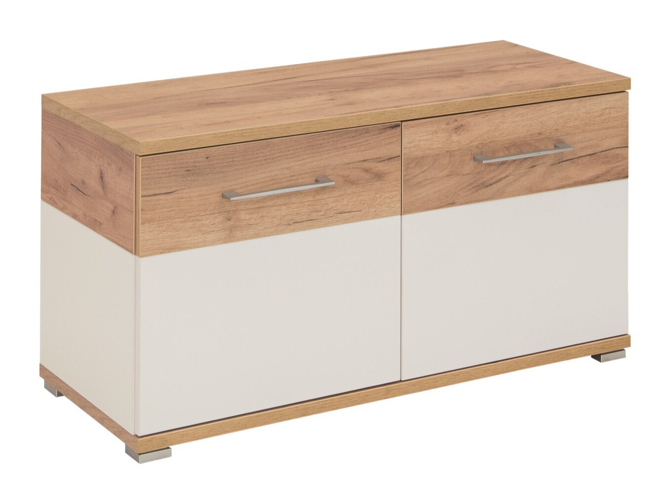 Zapatero Nuveno 102 (Blanco + Navarra roble)