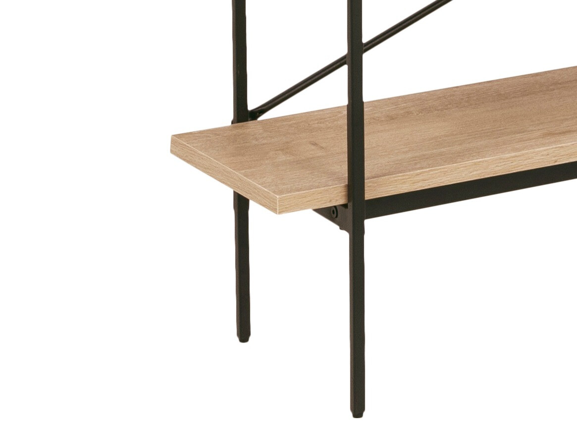 Estantería Norsica 344 (Roble salvaje + Negro)