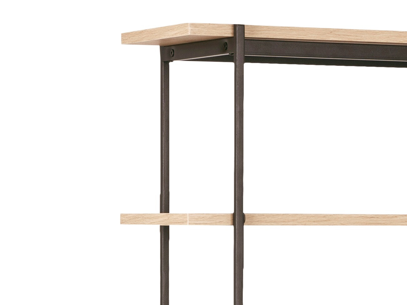 Estantería Norsica 344 (Roble salvaje + Negro)