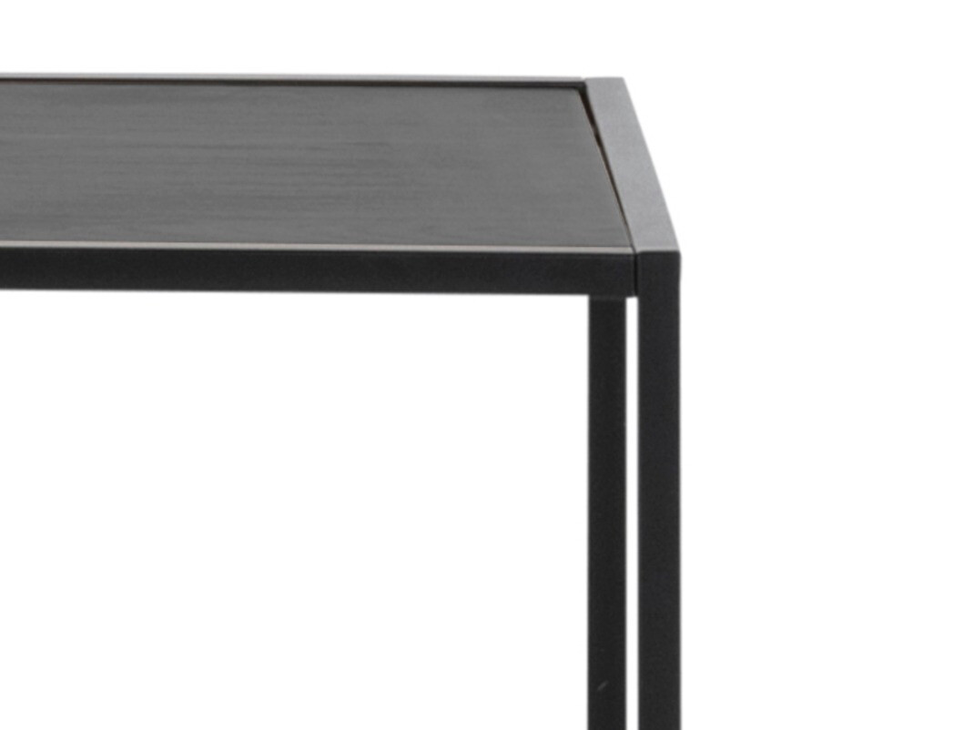 Estantería Norsica Sevferi 134 (Fresno oscuro + Negro)