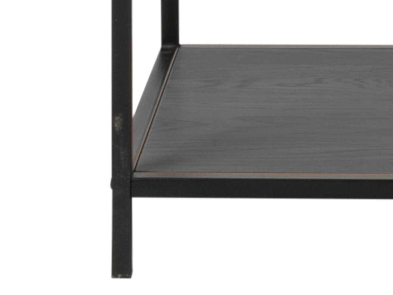 Estantería Norsica Sevferi 134 (Fresno oscuro + Negro)