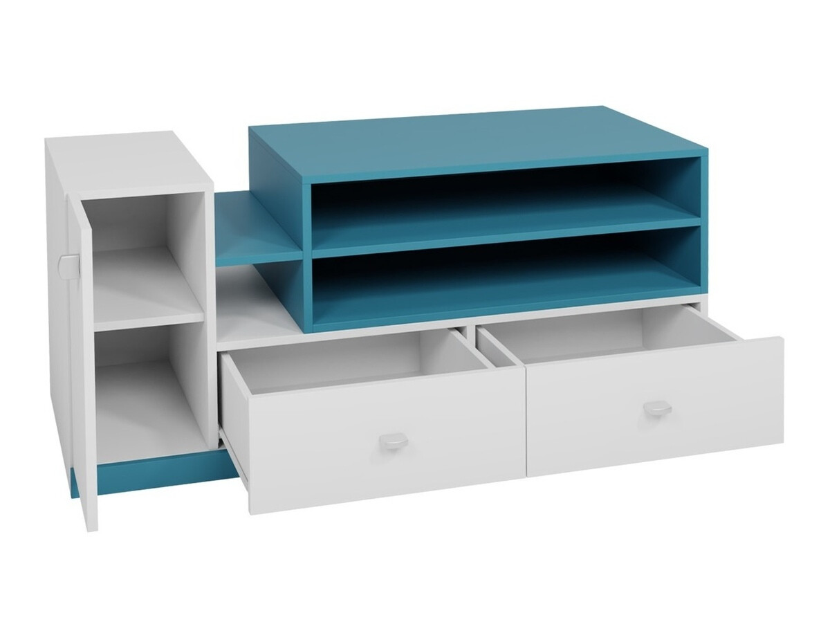 Juego de muebles Omaha E120 (Blanco + Amarillo)