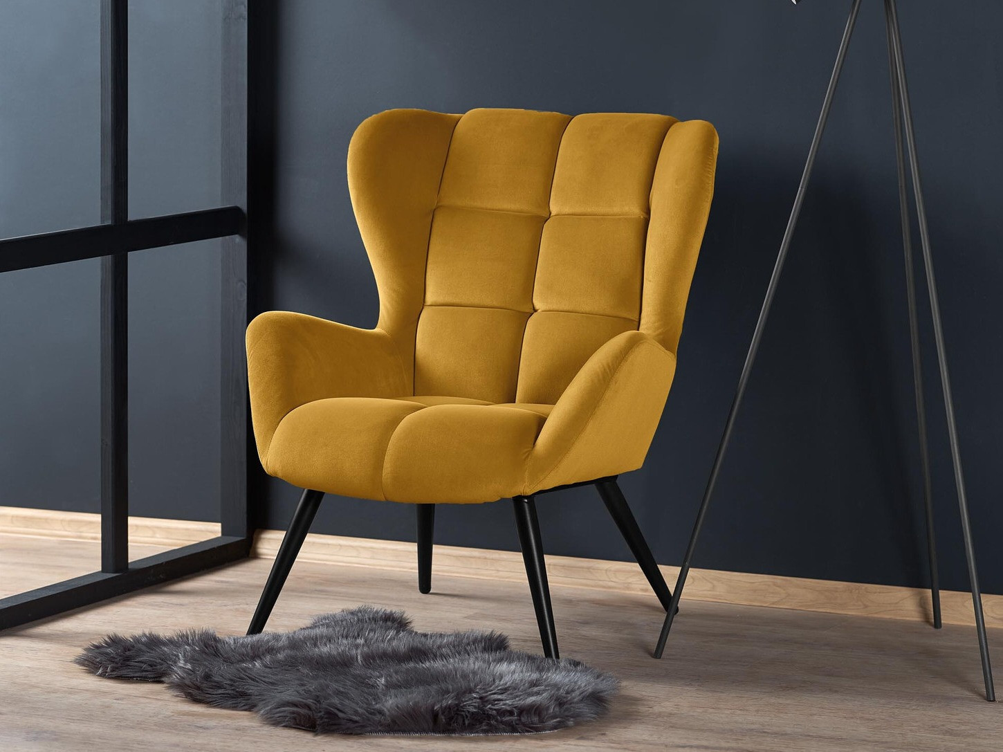 Sillón Houston 1079 (Amarillo oscuro)
