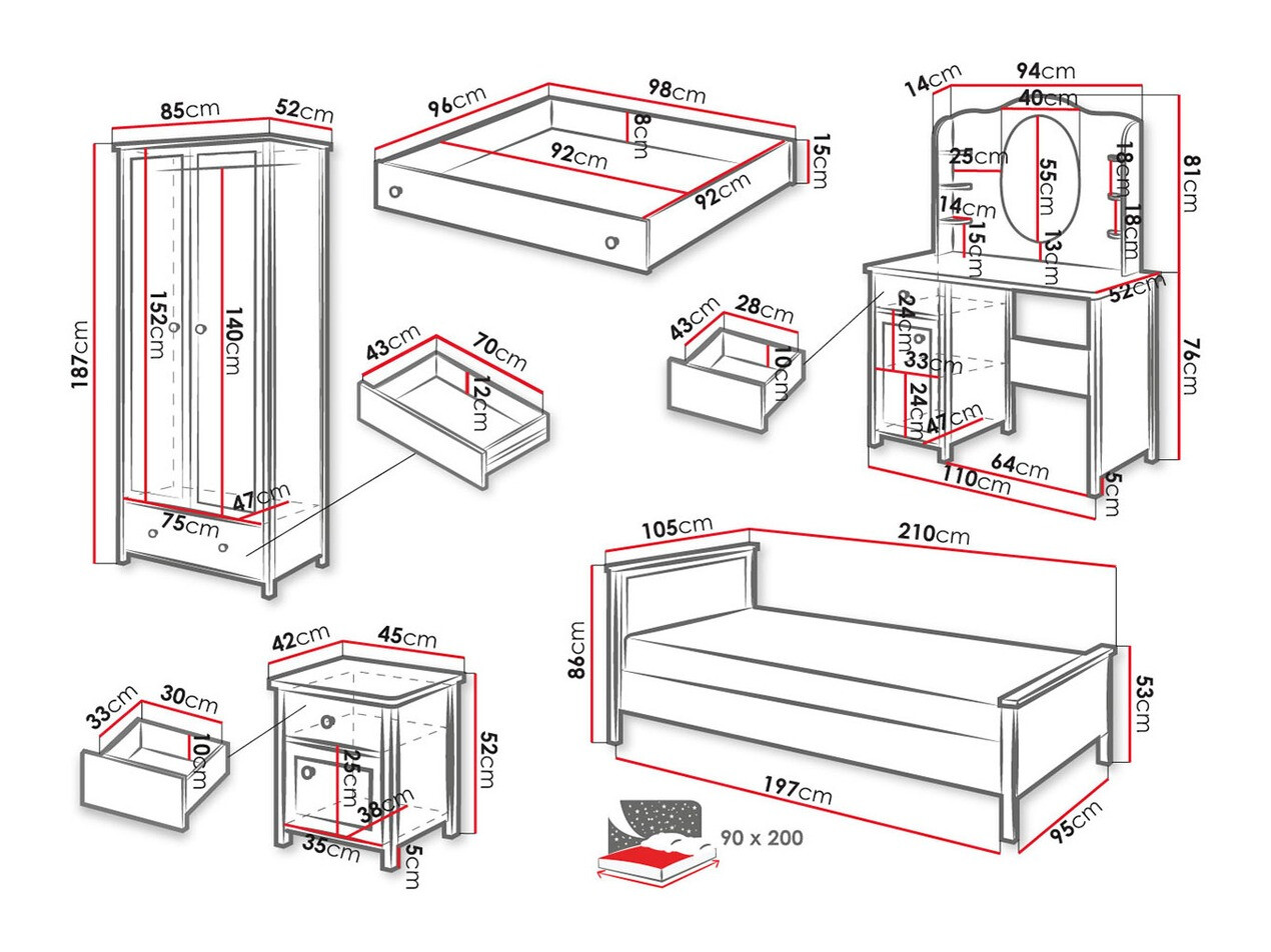 Conjuntos de muebles Romelbo 120