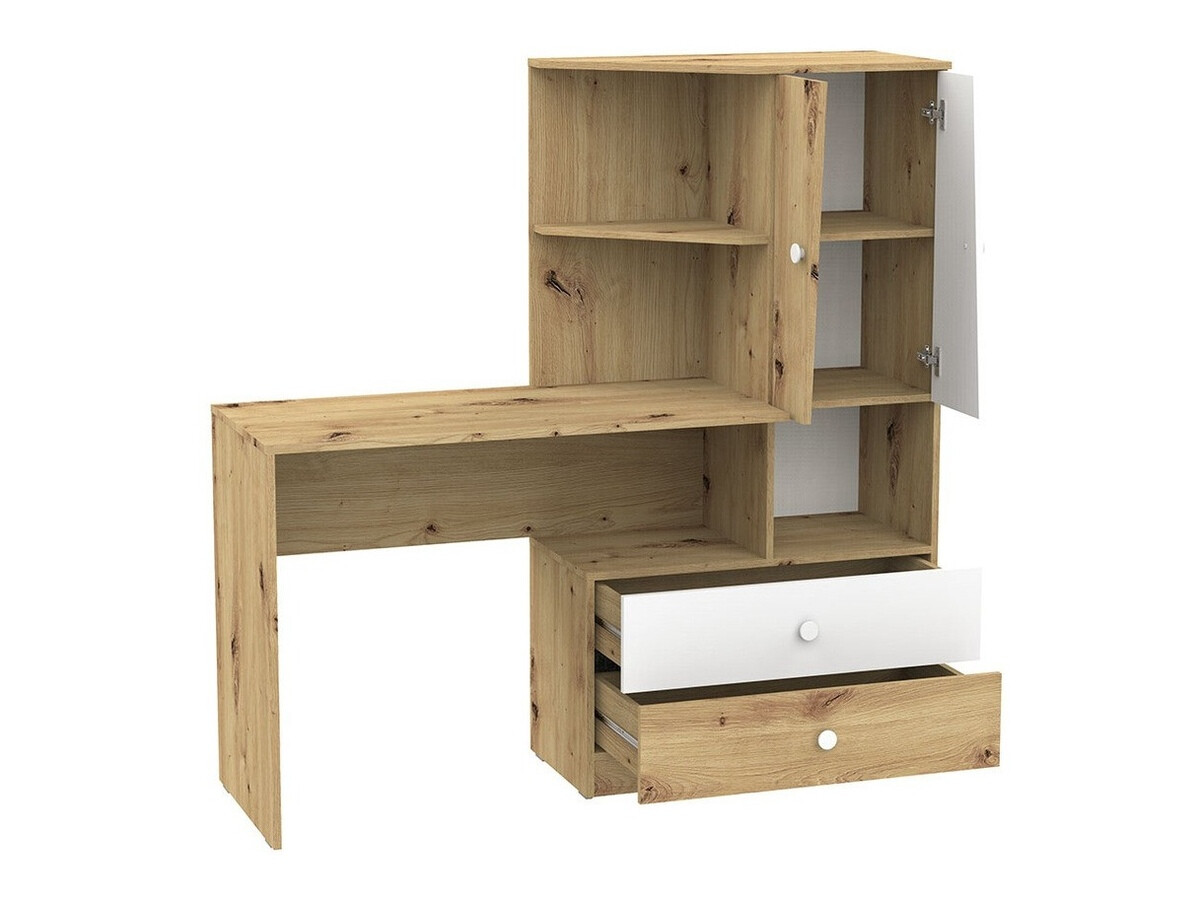 Conjuntos de muebles Almira 115 (Roble Artisan + Blanco)