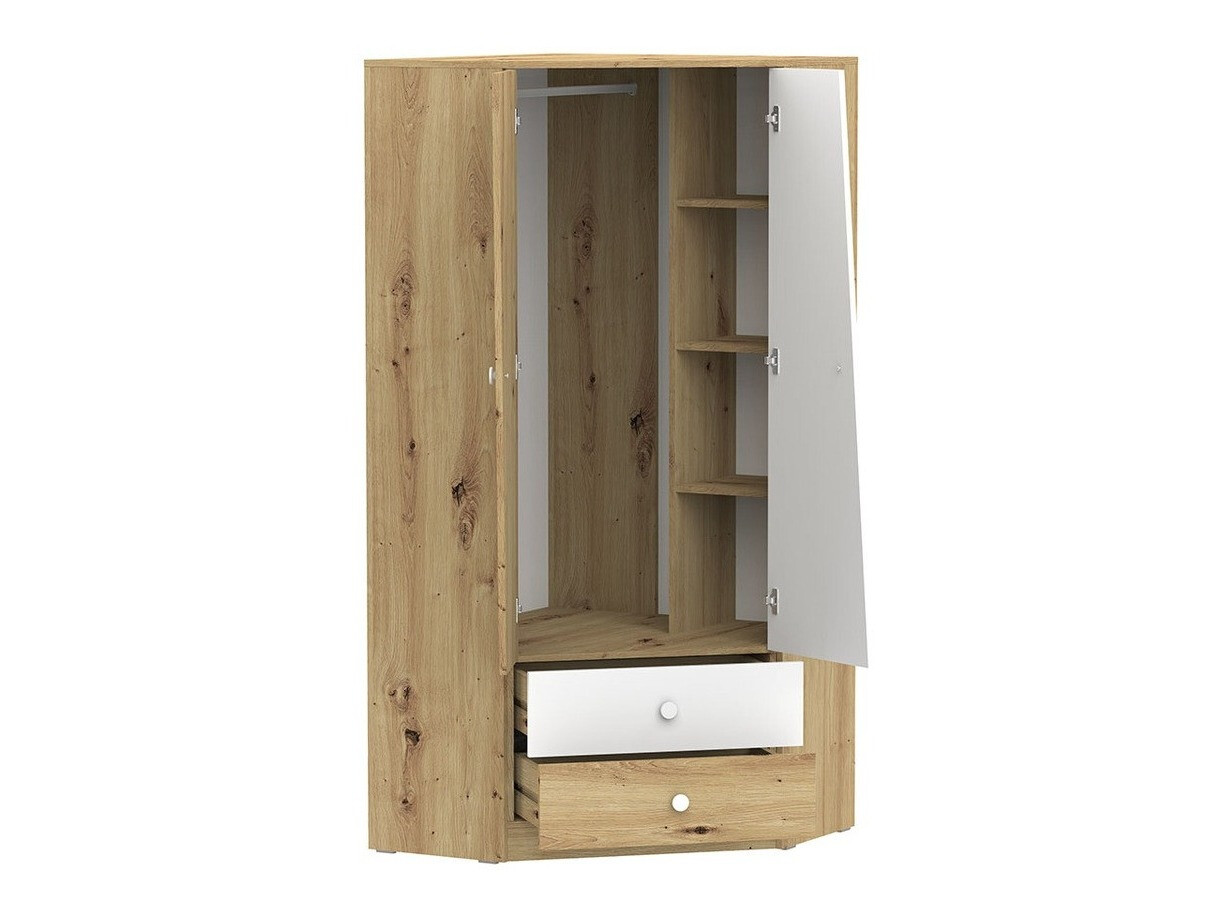 Conjuntos de muebles Almira 116 (Roble Artisan + Blanco)