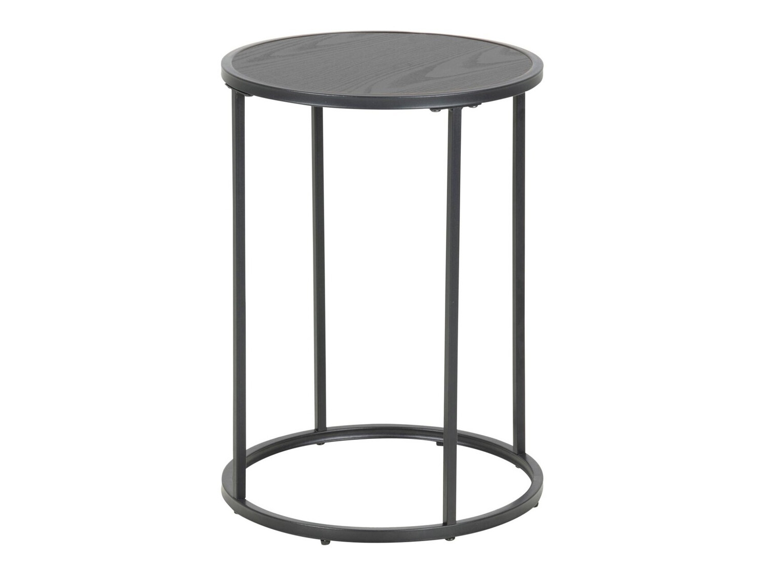 Mesa auxiliar Norsica Sevferi 118 (Cenizas negro + Negro)