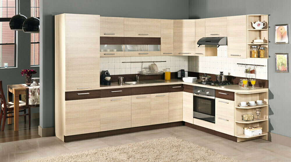 Mueble modular con cajón y puertas. Mode Light 113