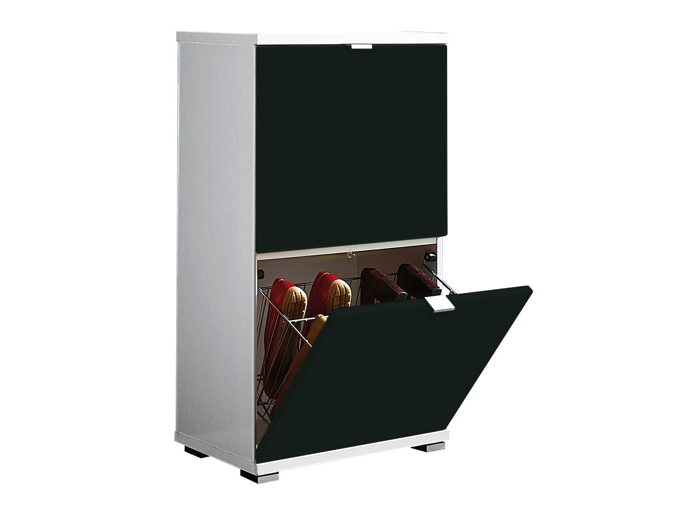 Zapatero Veltena 105 (Negro + Blanco)