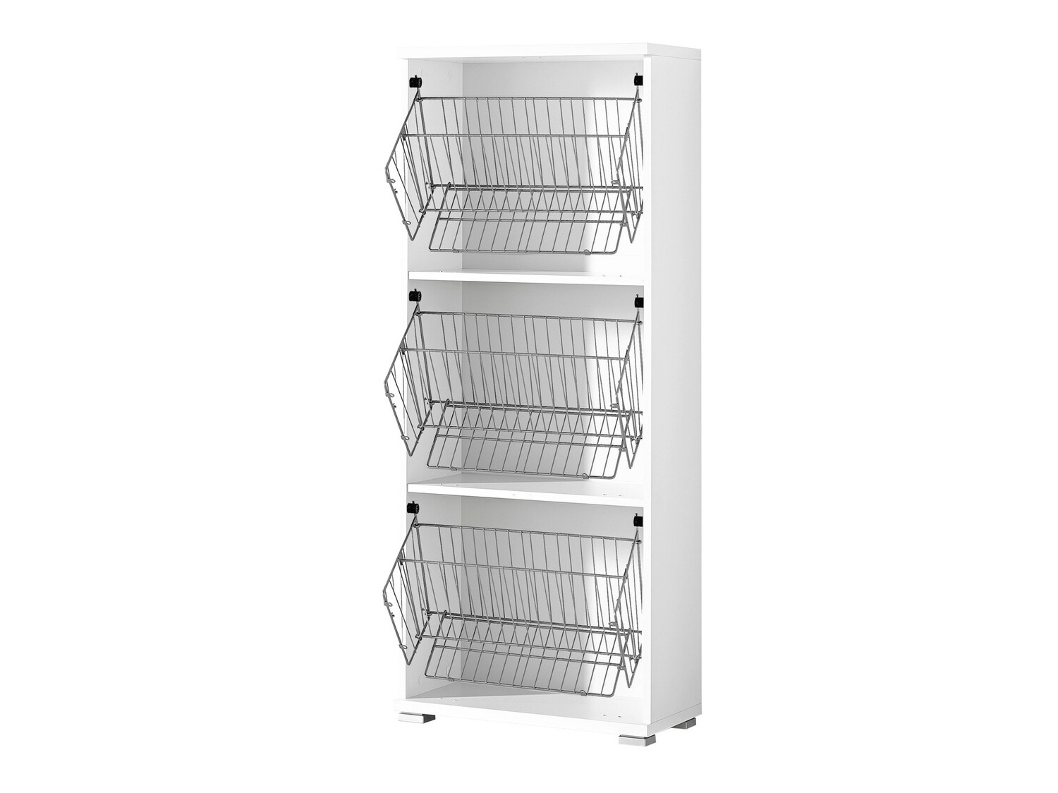 Zapatero Veltena 106 (Blanco brillante + Negro)