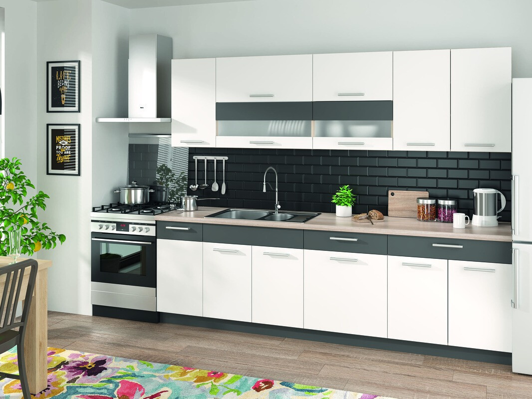 Armario esquinero modular Mode White 118