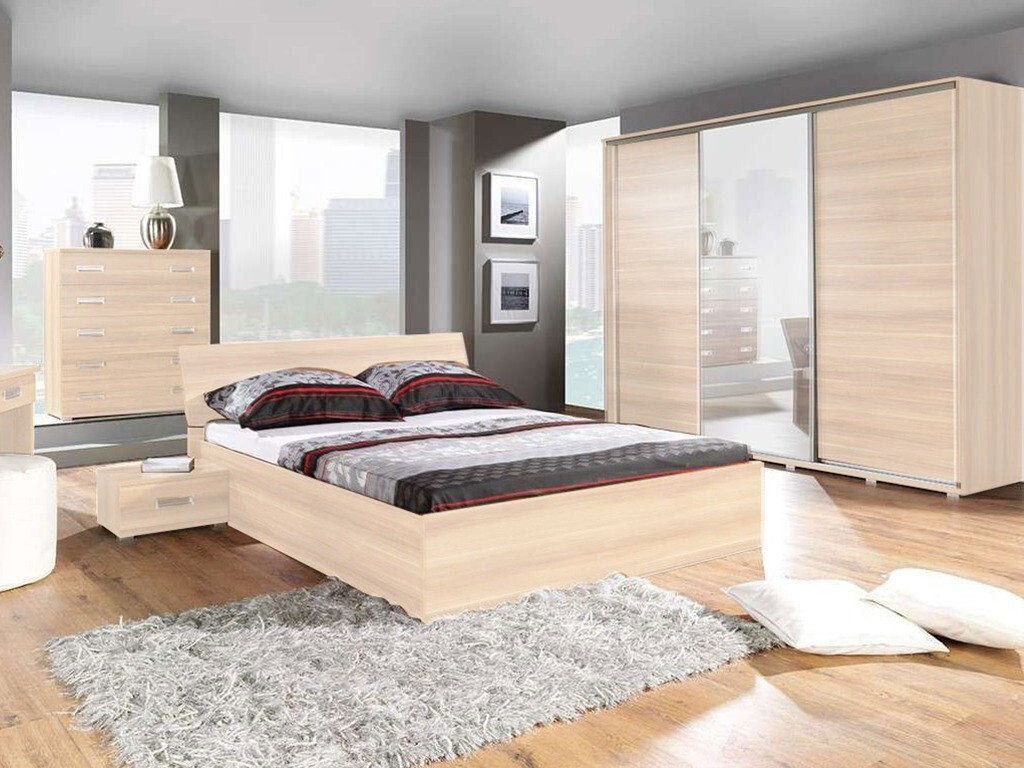 Conjunto de dormitorio Elicavo 106 (Roble Sonoma)