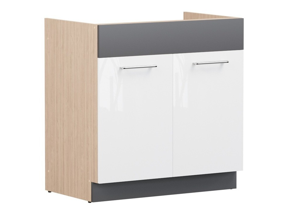 Mueble lavabo modular con puertas Mode White 116