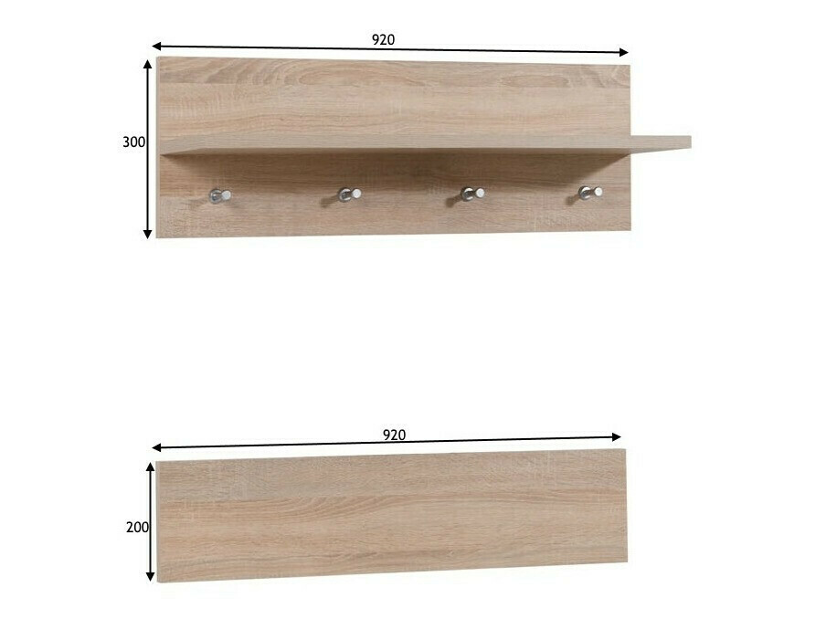 Perchero Torsalo 103 (Blanco)