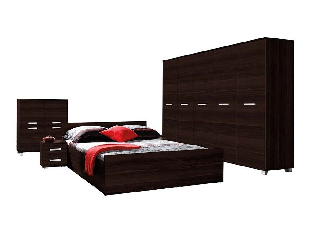 Conjunto de dormitorio Cirevau 143 (Wengué)