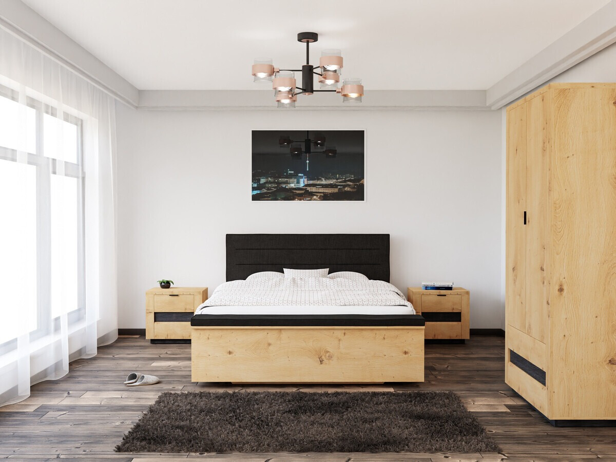 Conjunto de dormitorio Sermeli 116