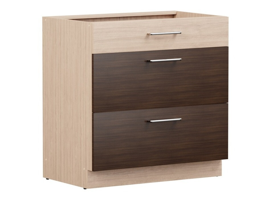 Mueble modular con cajones Mode Dark 124