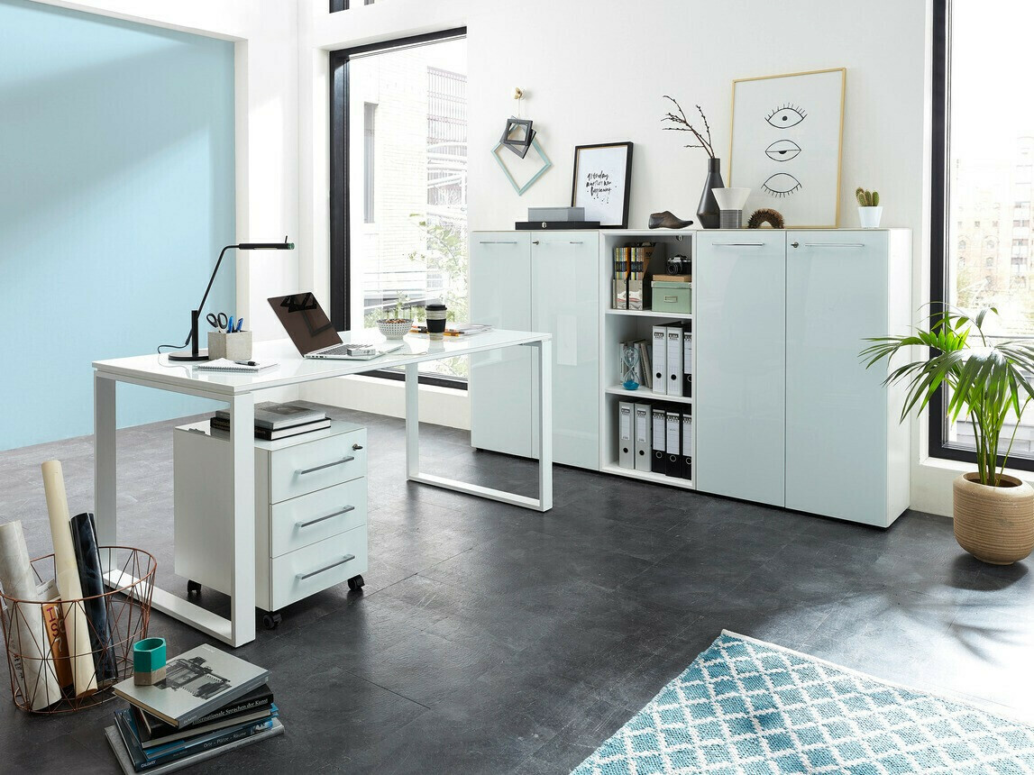 Aparador Catcamu 102 (Blanco brillante)