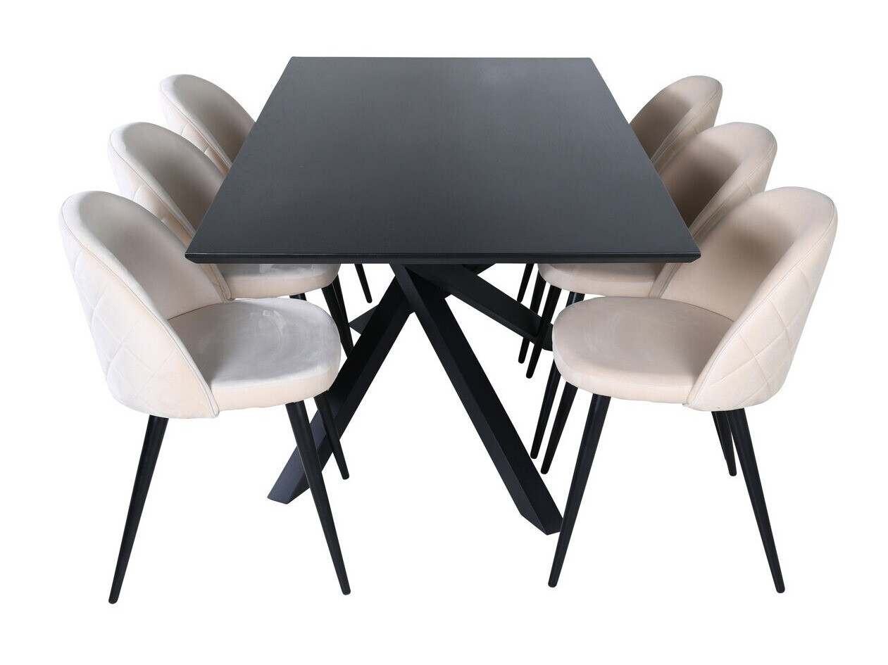 Conjunto de mesas y sillas para comedor Dallas 2693