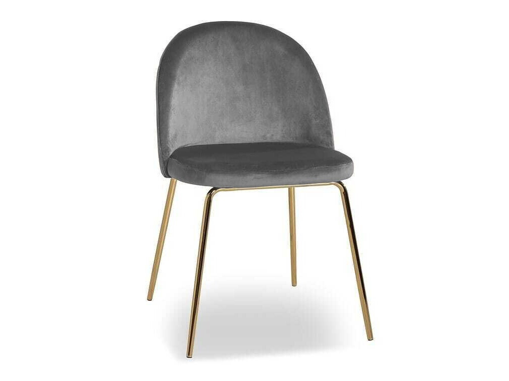 Silla Charleston 121 (Gris + Latón)