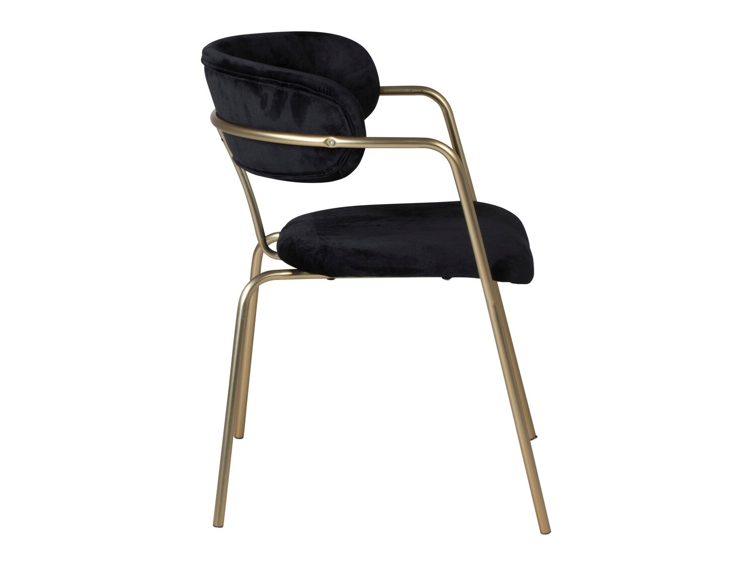 Silla Dallas 108 (Negro + Latón)