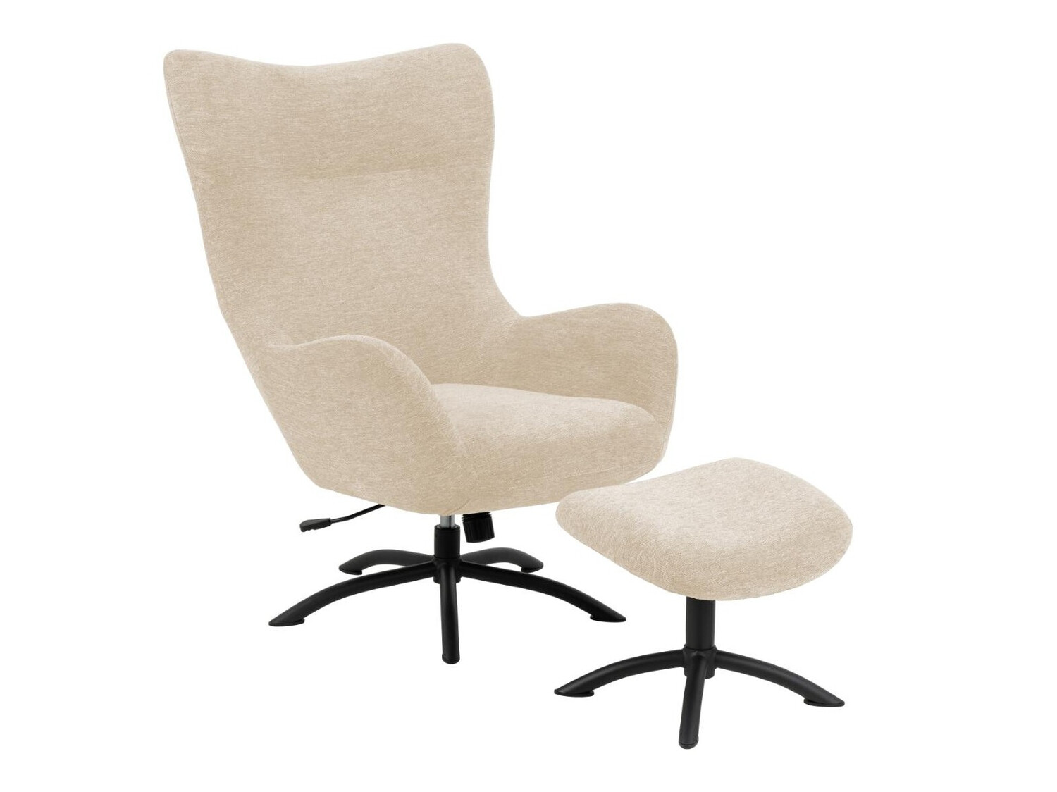 Sillón Norsica 490 (Negro + Crema)