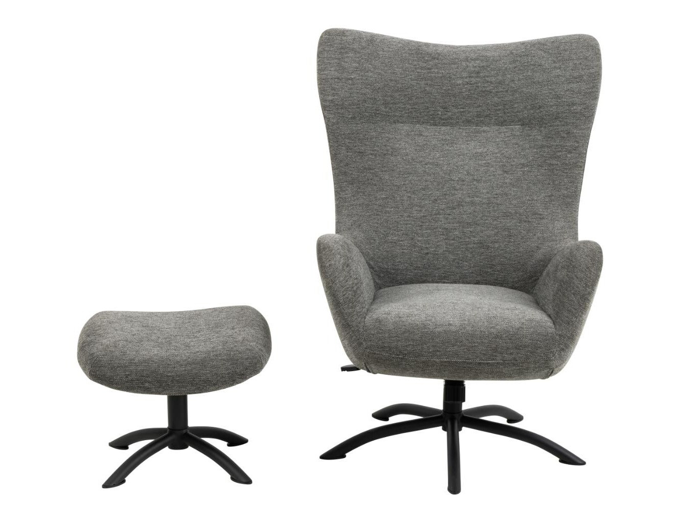 Sillón Norsica 490 (Negro + Gris)