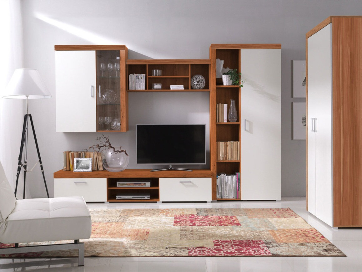 Estantería de pared Cormiru 105 (Ciruela)