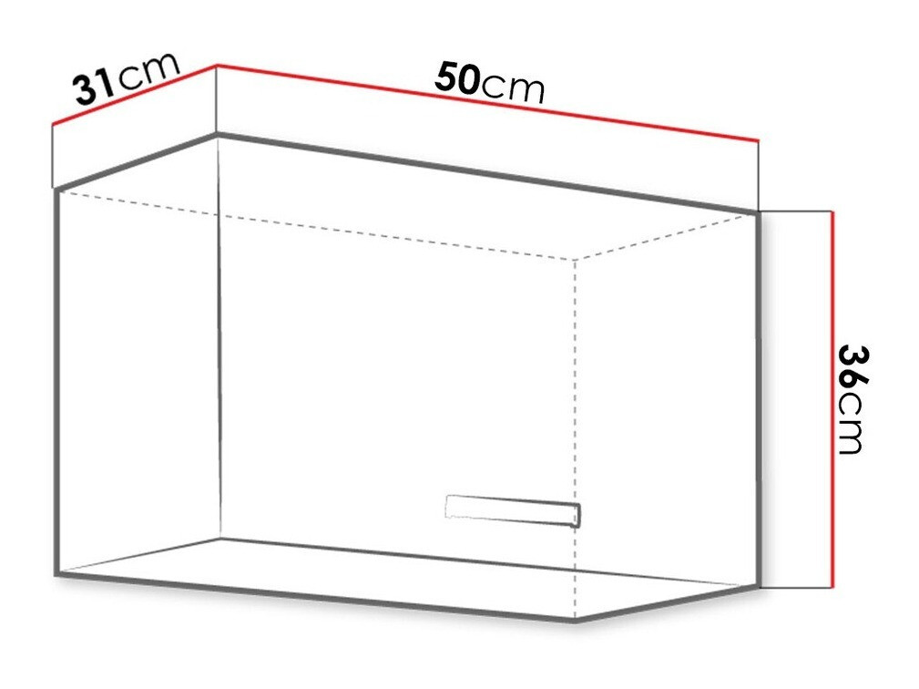 Armario de pared modular Multi Grey 120