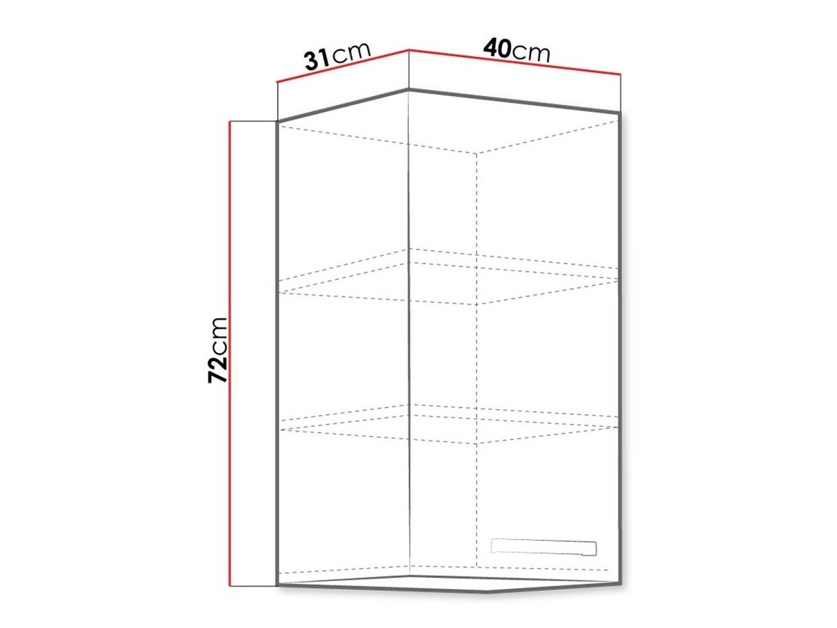 Armario de pared modular Multi White 119