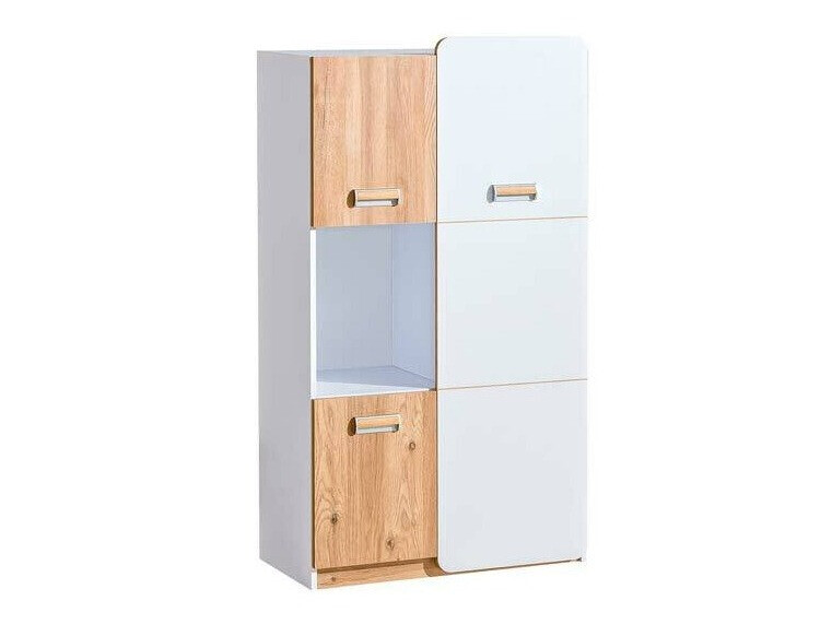 Estantería Ophmora 104 (Roble + Blanco)